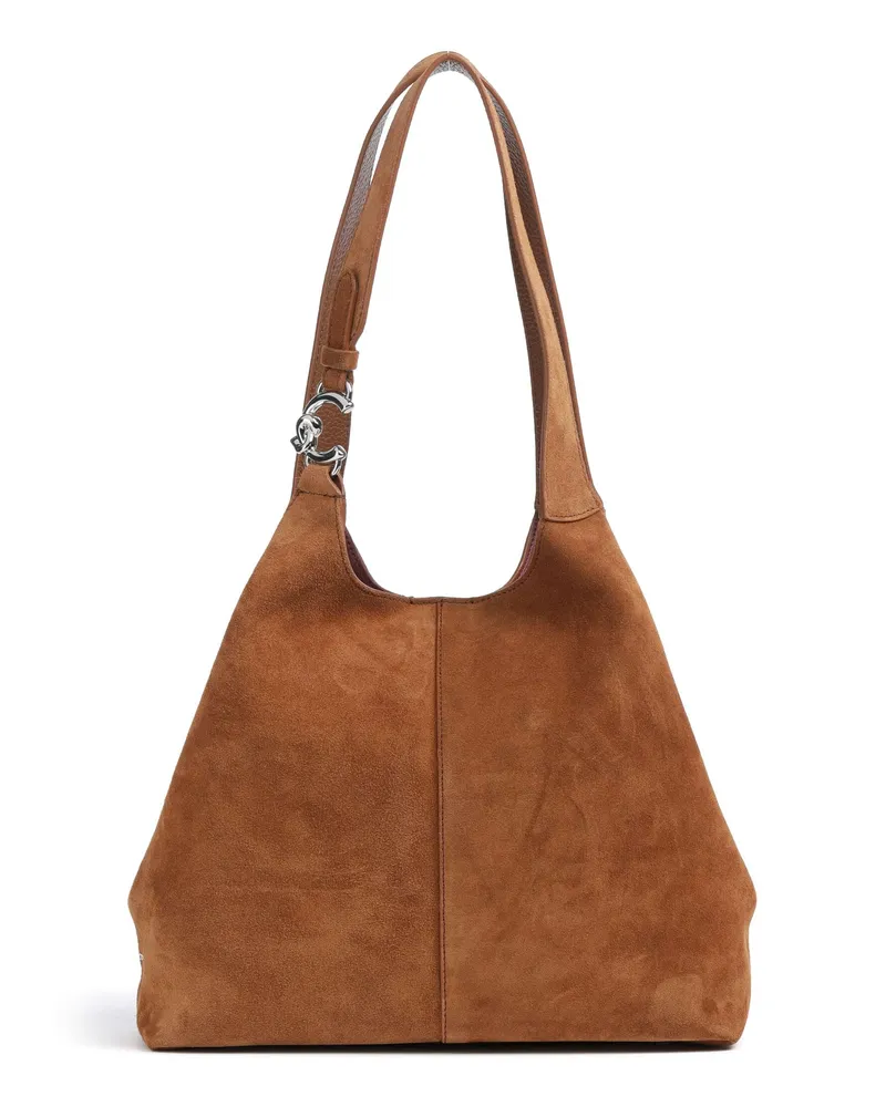 Coccinelle Beuteltasche C-Easy Suede in braun Braun
