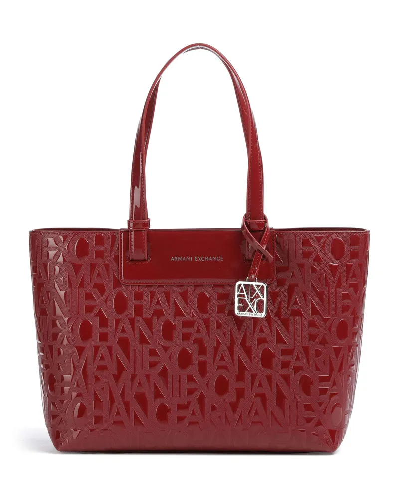 Armani Exchange Shopper Liz Patent M in rot Rot