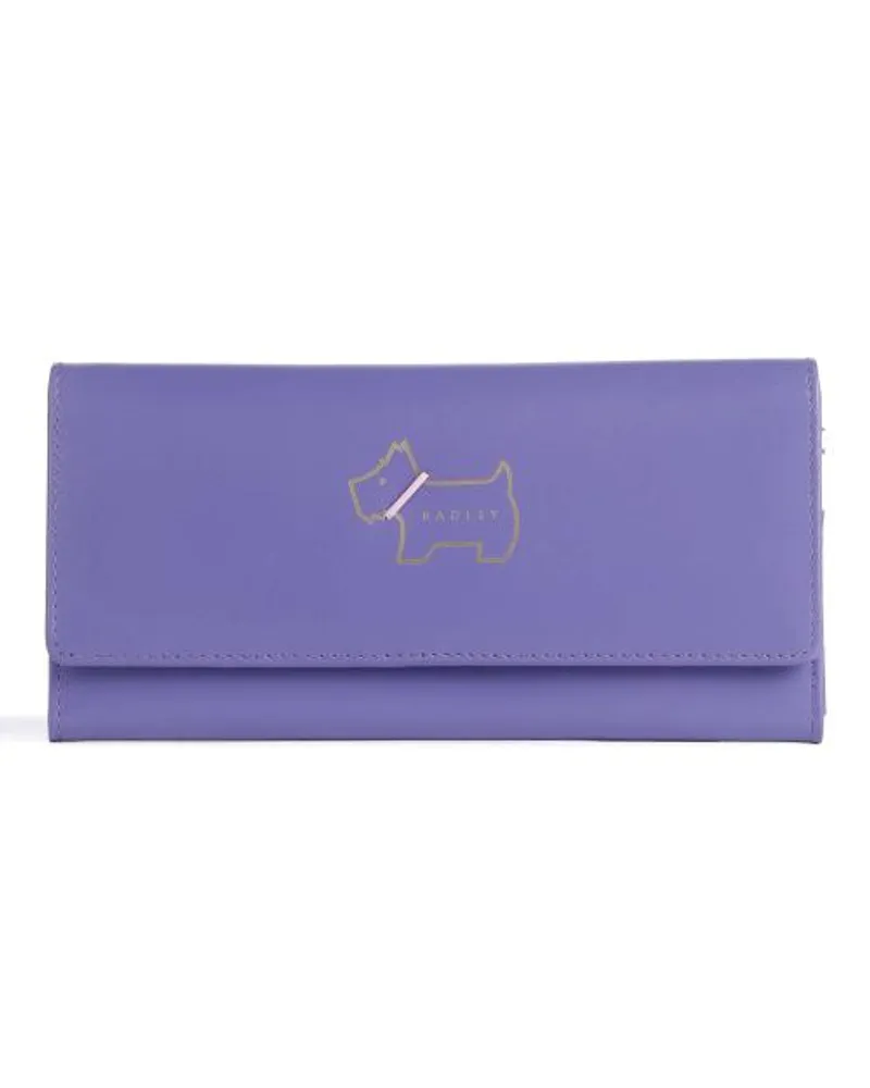 Radley London Heritage Dog Outline Geldbörse violett Violett