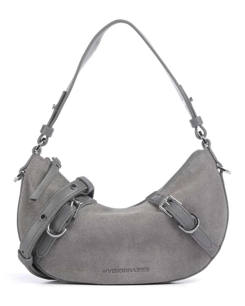 LES VISIONNAIRES Schultertasche Enya Cozy Mini in grau Grau