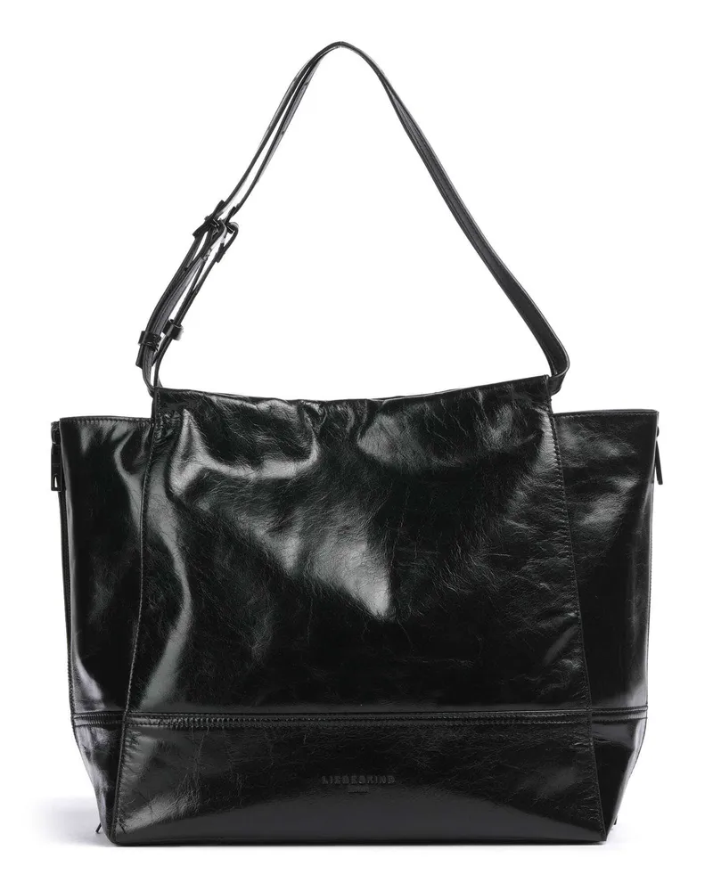 Liebeskind Shopper Lou 2 Paper Touch L in schwarz Schwarz