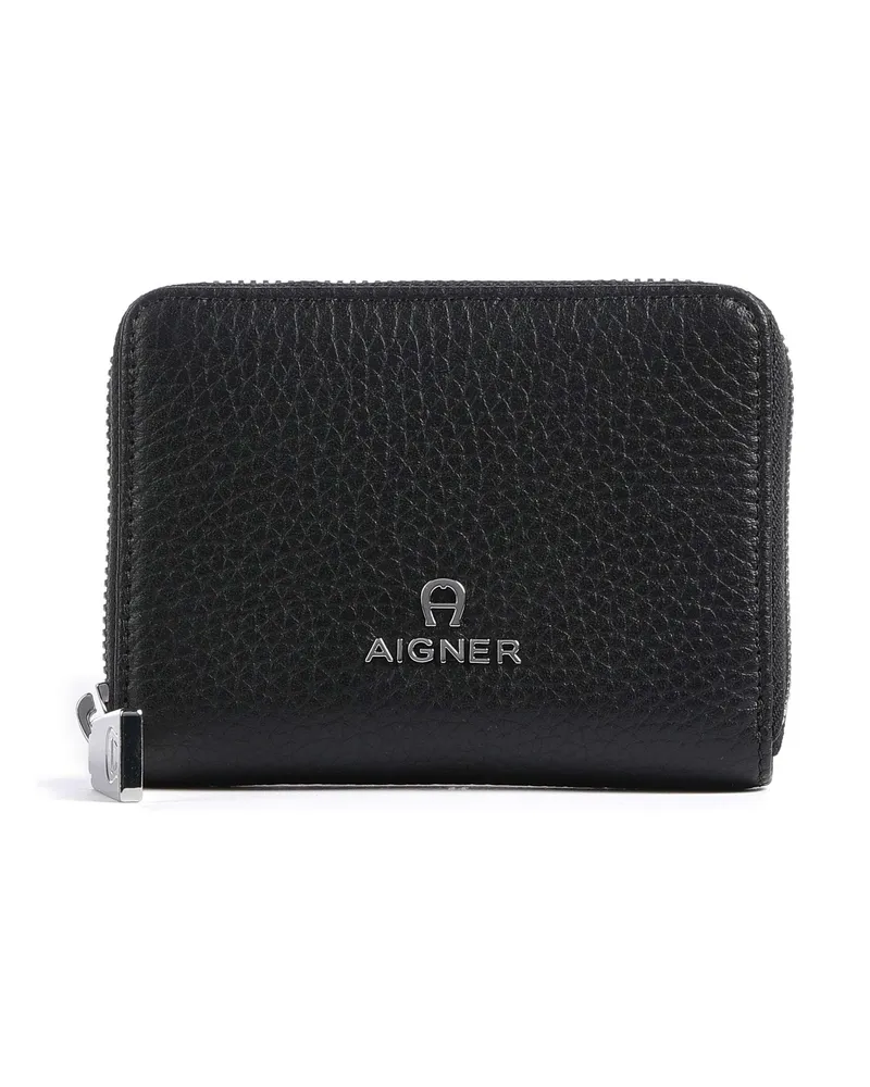 Aigner Geldbörse Ivy in schwarz Schwarz