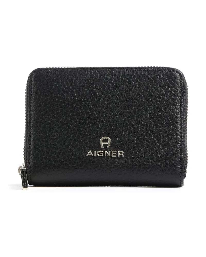 Aigner Geldbörse Ivy in schwarz Schwarz