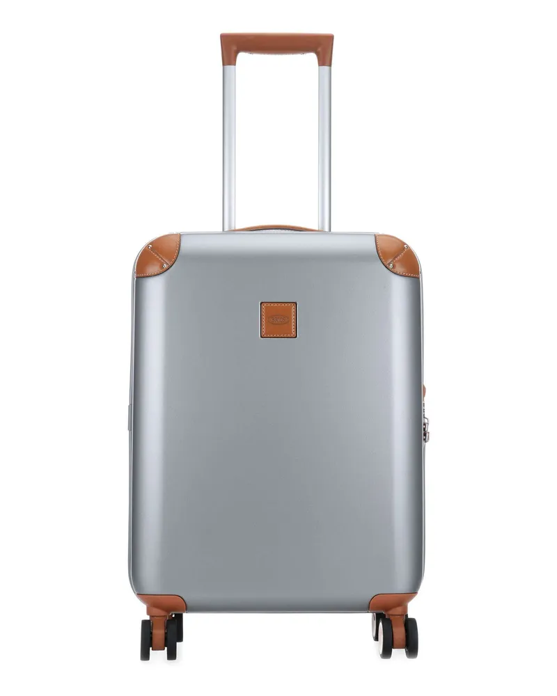 Bric's 4-Rollen Trolley Amalfi in silber Silber