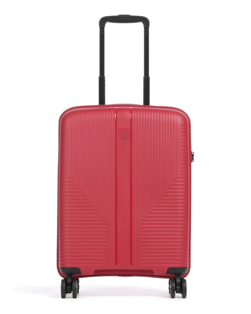Travelite 4-Rollen Trolley Air Stripe in rot Rot