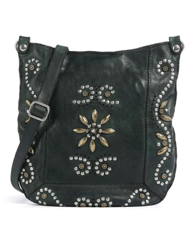 Campomaggi Umhängetasche in grün Grün