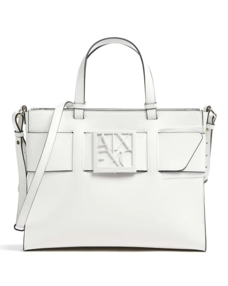 Armani Exchange Handtasche weiß Weiß