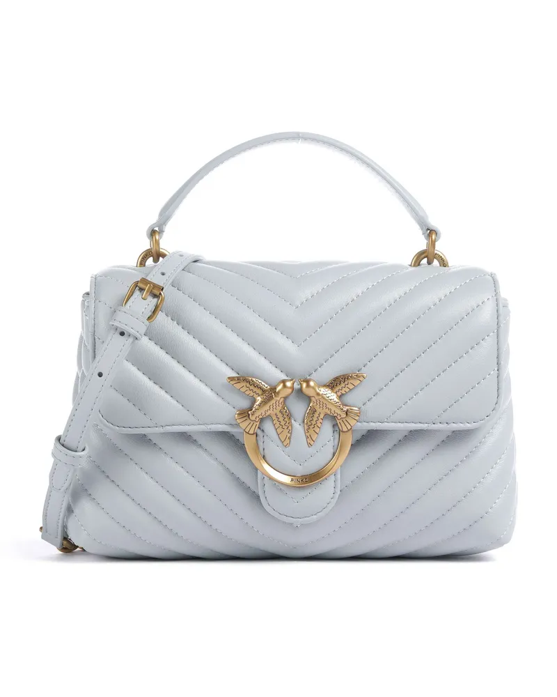 Pinko Handtasche Love Lady Puff Mini in blau Blau