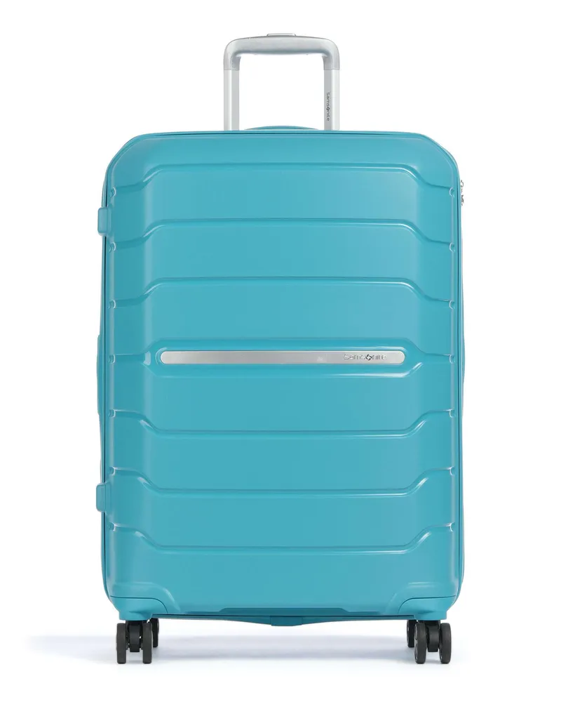 Samsonite 4-Rollen Trolley Flux Exp in blau Blau