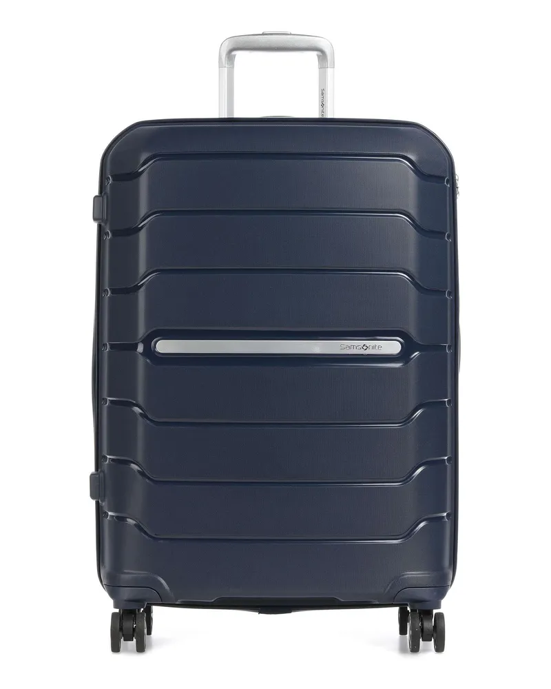 Samsonite 4-Rollen Trolley Flux Exp in blau Blau