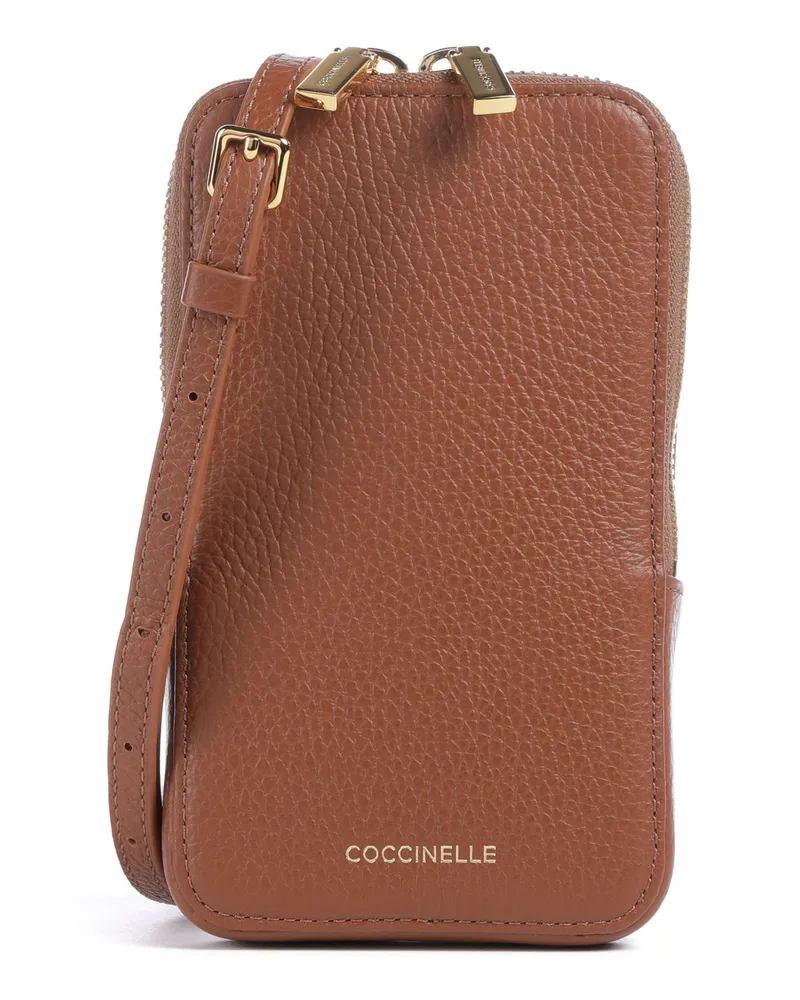 Coccinelle Handytasche Flor in braun Braun