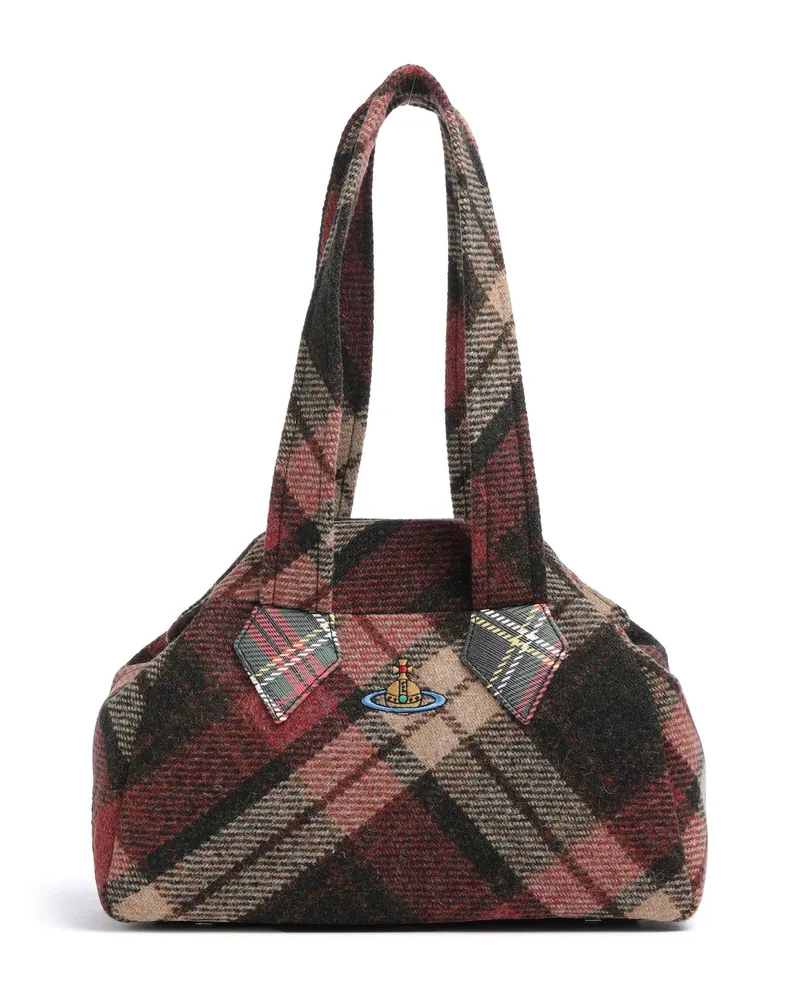 Vivienne Westwood Schultertasche Archive Harris Tweed Check Medium in mehrfarbig Mehrfarbig