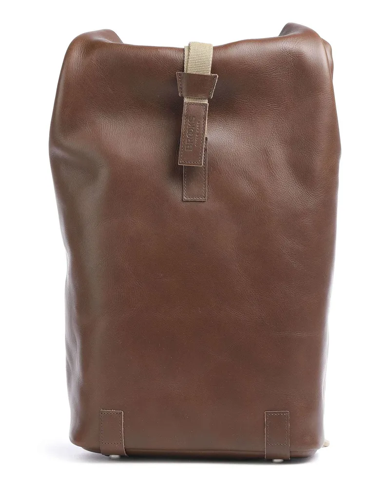 Brooks England Rolltop Rucksack Pickwick Leather Small in braun Braun