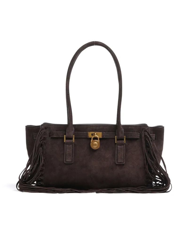 Michael Kors Schultertasche Hamilton Small in braun Braun