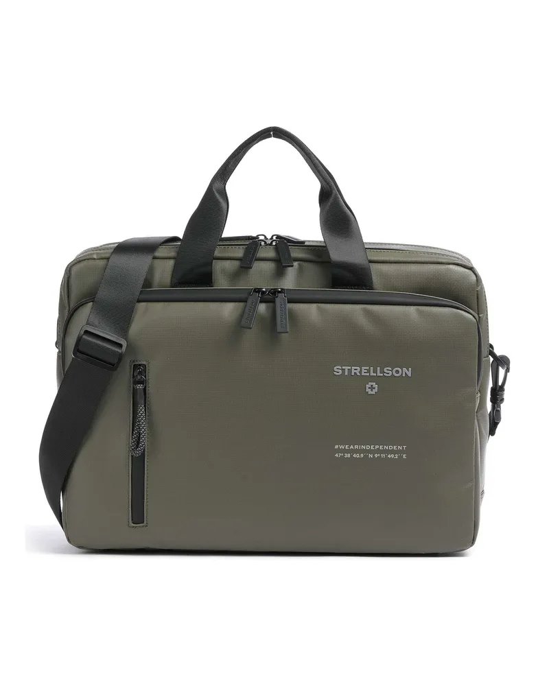 Strellson Aktentasche Stockwell 2.0 in oliv Oliv