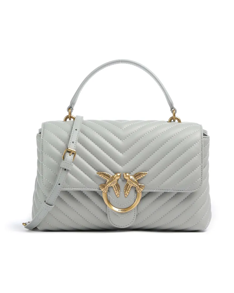Pinko Handtasche Love Lady Puff Classic in grau Grau