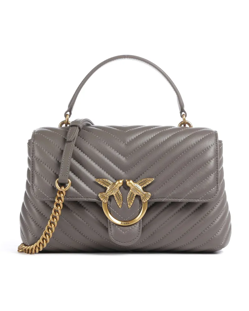 Pinko Handtasche Love Lady Puff Classic in grau Grau
