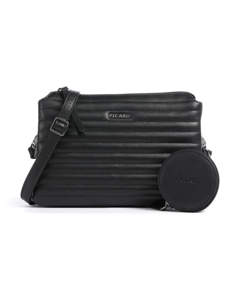 Picard Umhängetasche Evolute in schwarz Schwarz