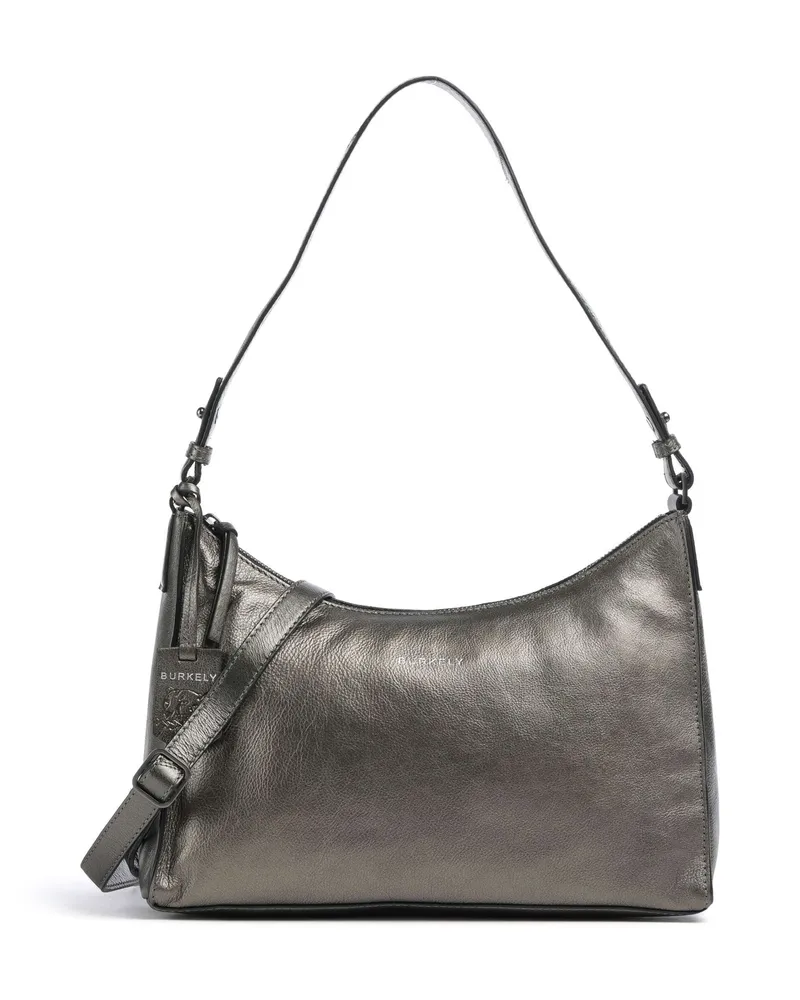 Burkely Schultertasche Creased Crystal in grau Grau