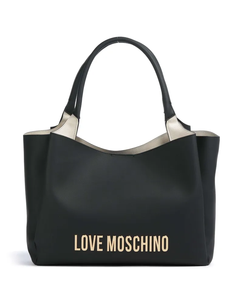 Moschino Shopper Bold Love in schwarz Schwarz