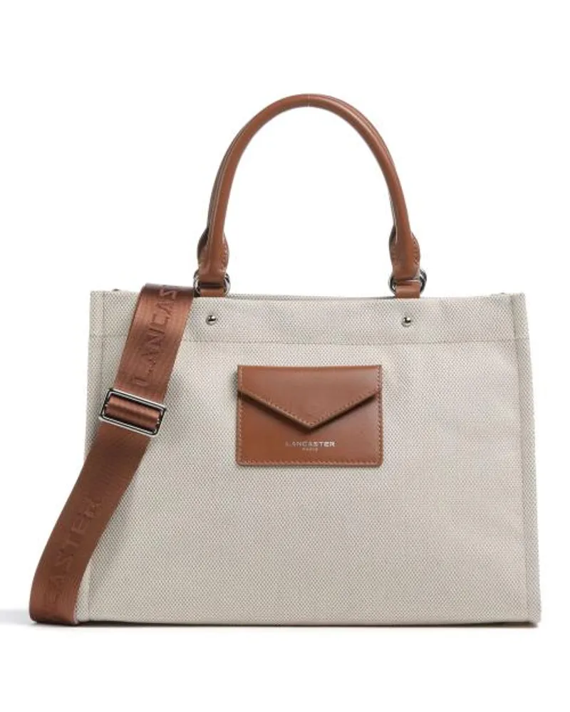 Lancaster Actual Canvas Conscious Handtasche beige Beige