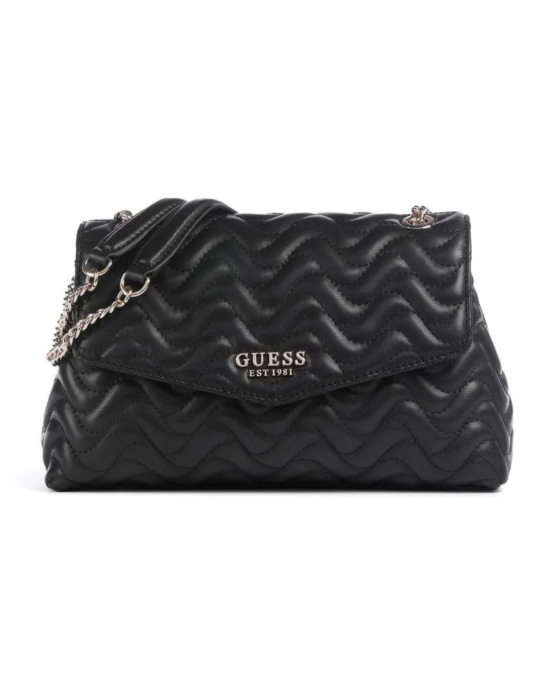 Guess Schultertasche Melisandra in schwarz Schwarz