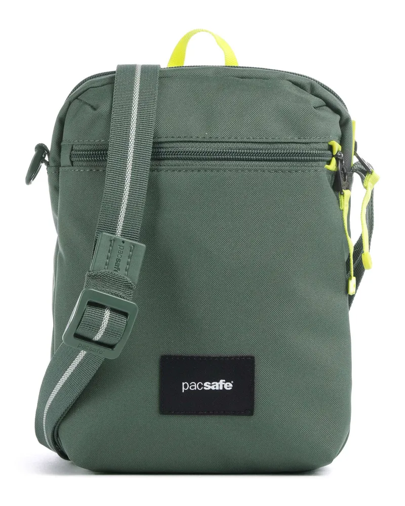 Pacsafe Umhängetasche Go Festival in grün Grün