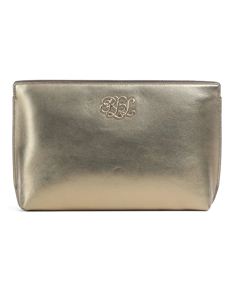 Ralph Lauren Kosmetiktasche Large in gold Gold
