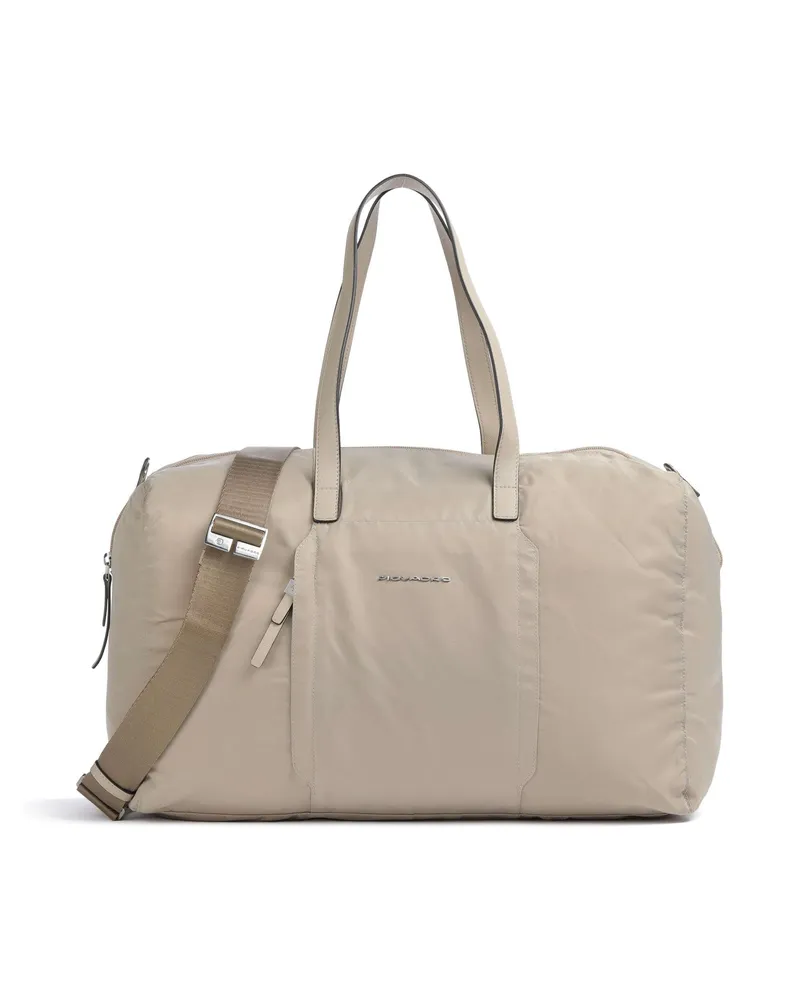 Piquadro Weekender W92T in beige Beige