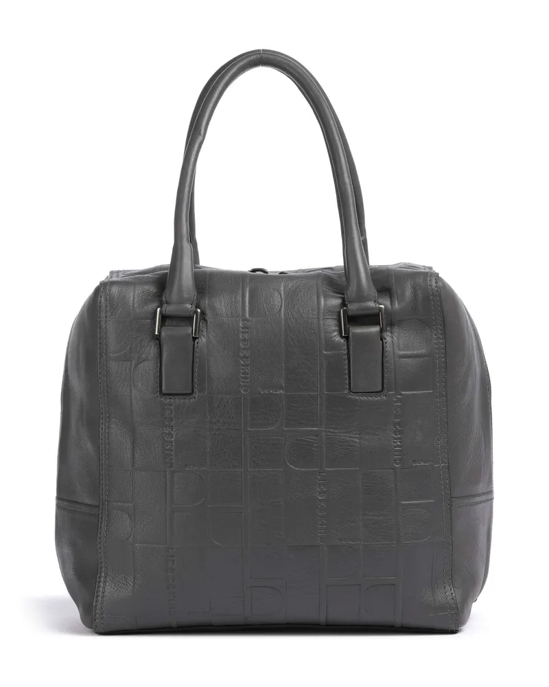 Liebeskind Handtasche Kayla Monogram Sheep Natural M in grau Grau