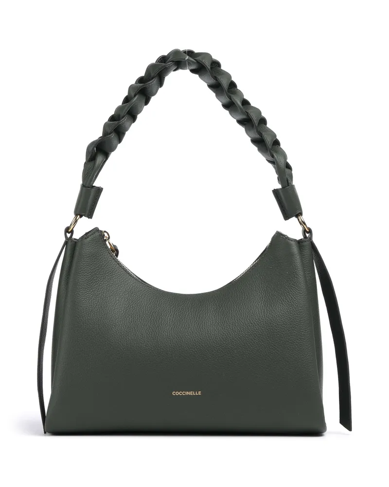 Coccinelle Schultertasche Boheme Grana Double in grün Grün