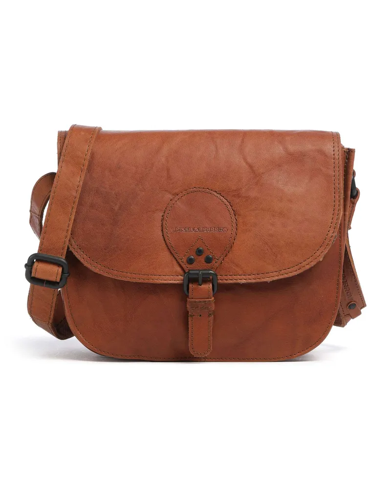 Spikes & Sparrow Umhängetasche Bronco Lisbet in braun Braun