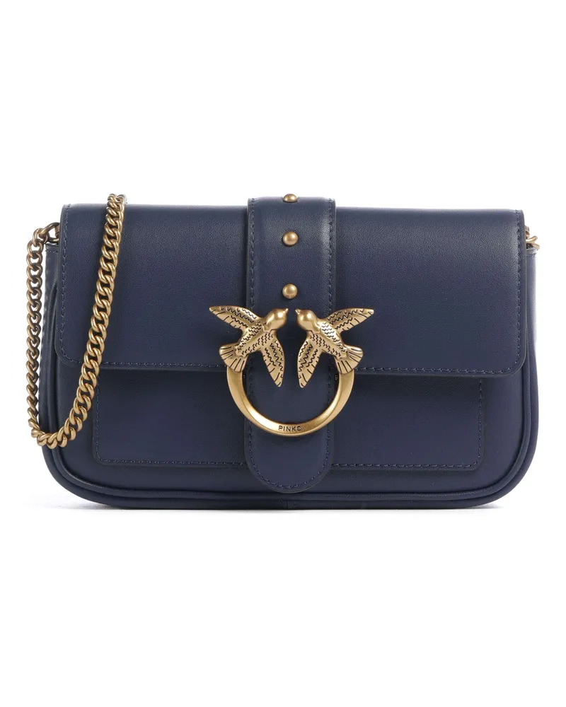 Pinko Geldbörse Love One Pocket in blau Blau