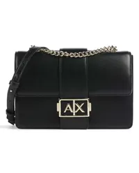 Armani Exchange Jodie M Schultertasche schwarz Schwarz