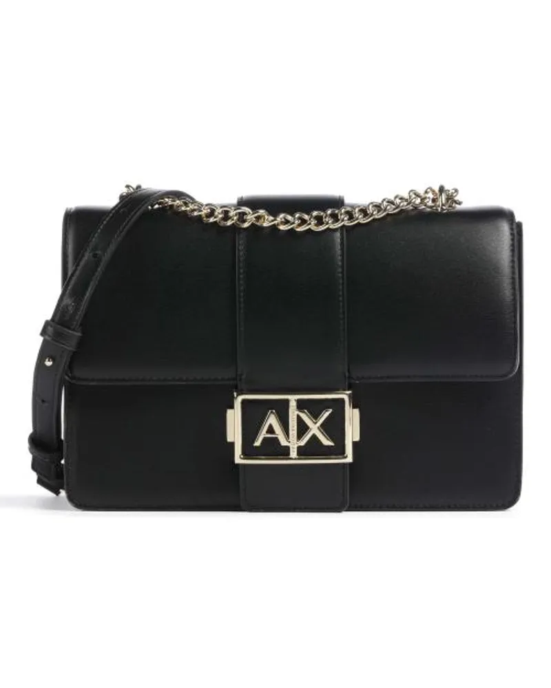 Armani Exchange Jodie M Schultertasche schwarz Schwarz