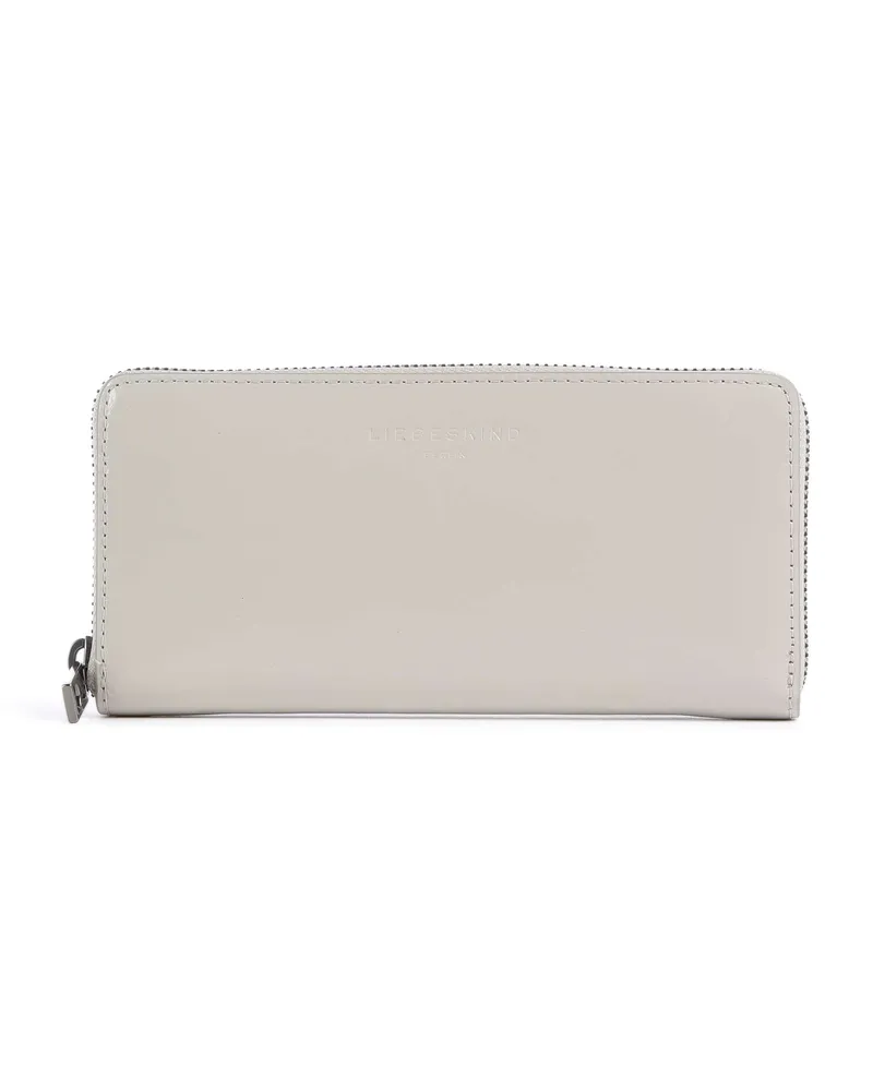 Liebeskind Geldbörse Sally Lack Distressed RFID in grau Grau