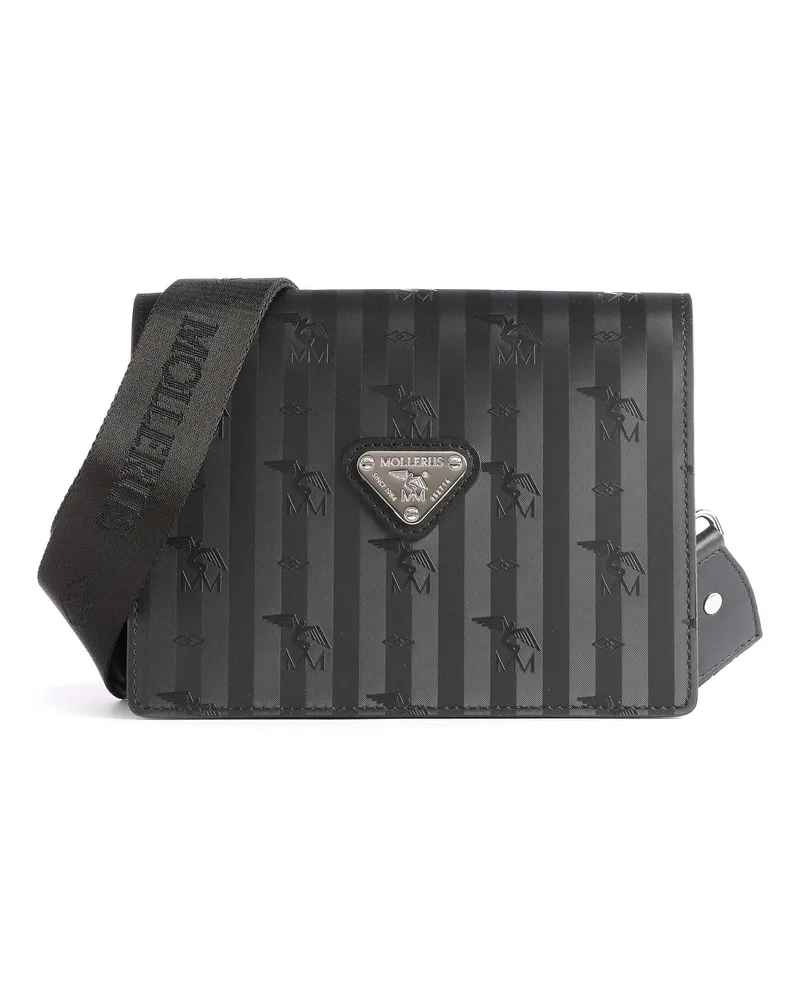 Maison Mollerus Umhängetasche Vinerus Melide in schwarz Schwarz