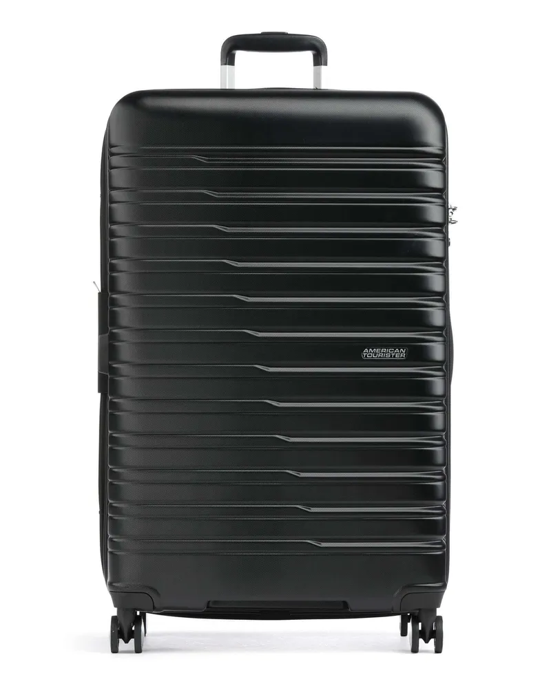 American Tourister 4-Rollen Trolley Flashline in schwarz Schwarz