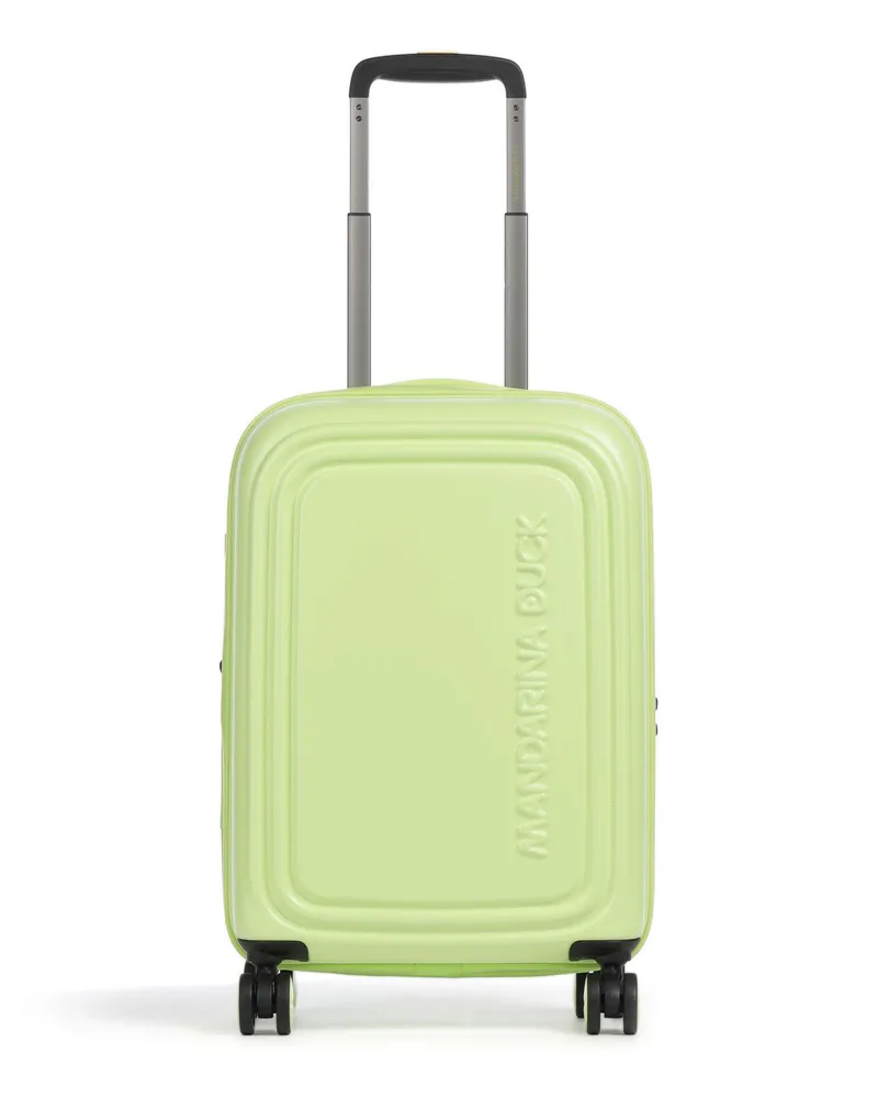 Mandarina Duck 4-Rollen Trolley Logoduck+ in grün Grün