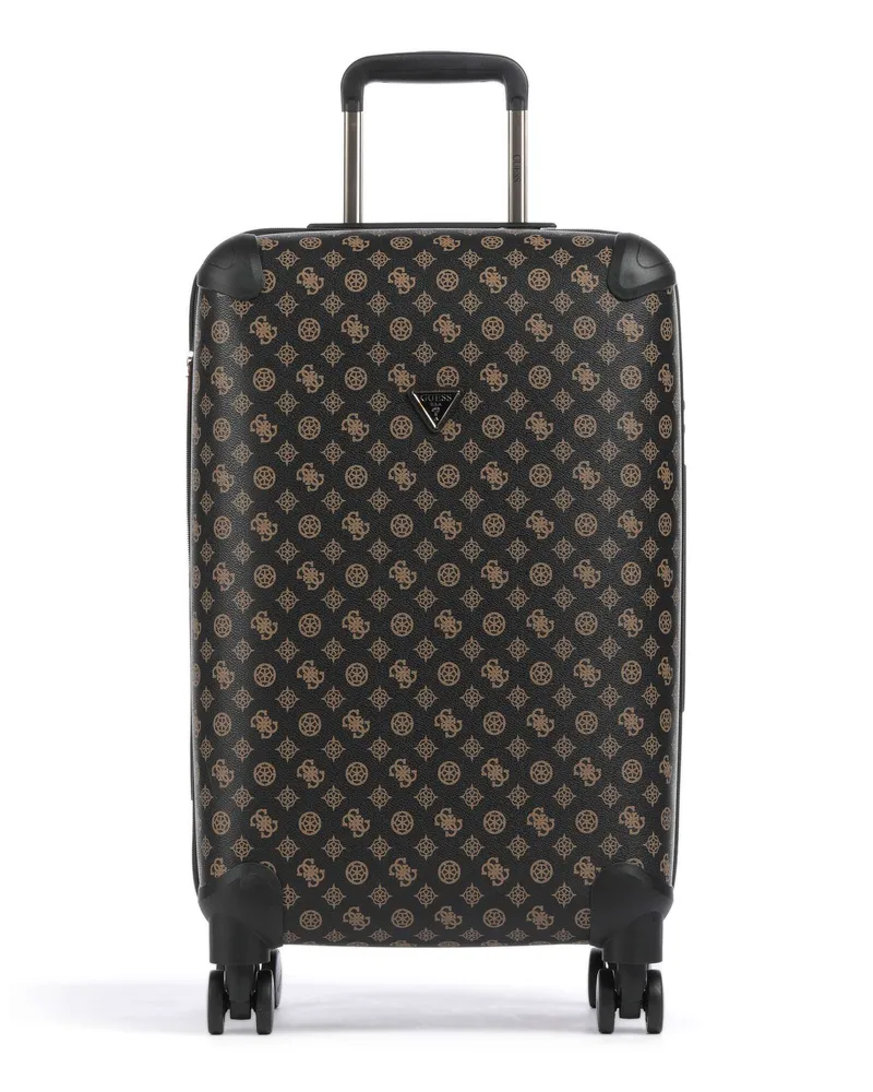 Guess 4-Rollen Trolley Wilder in braun Braun