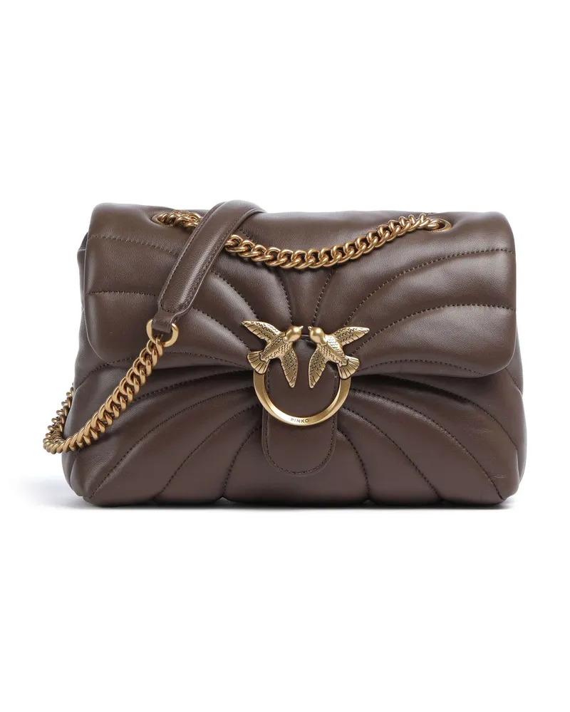 Pinko Schultertasche Love Puff Classic in braun Braun