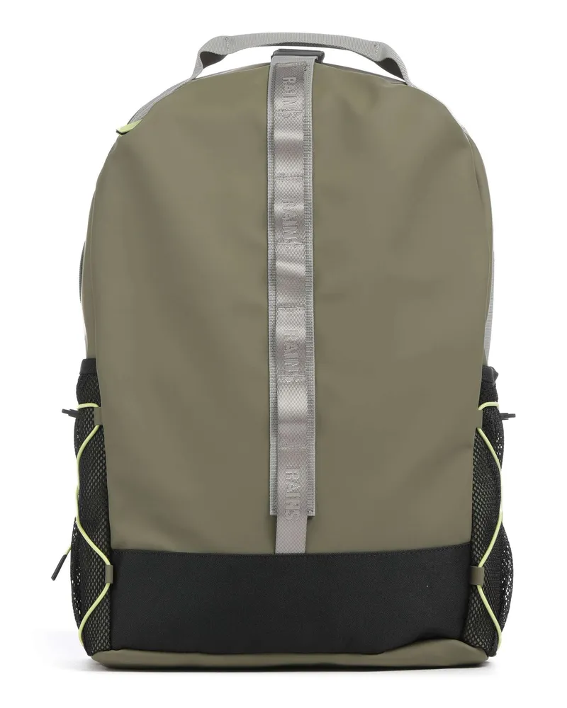 RAINS Rucksack Trail Clip Front in oliv Oliv