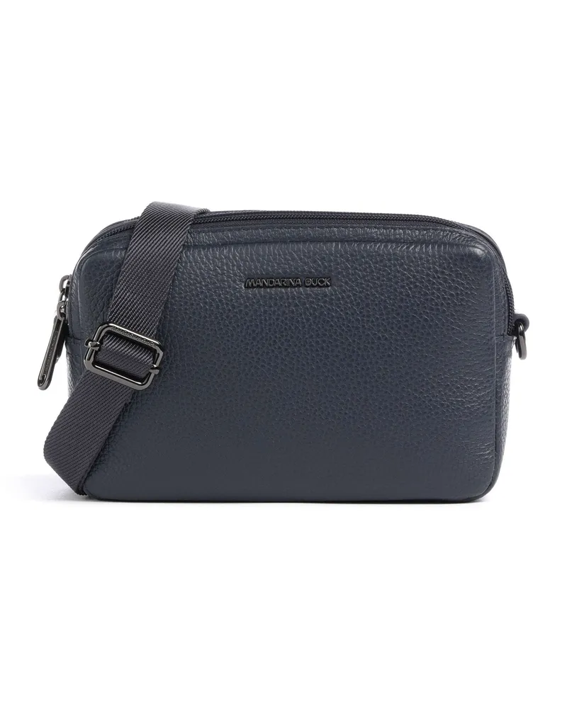 Mandarina Duck Umhängetasche Mellow Leather in blau Blau