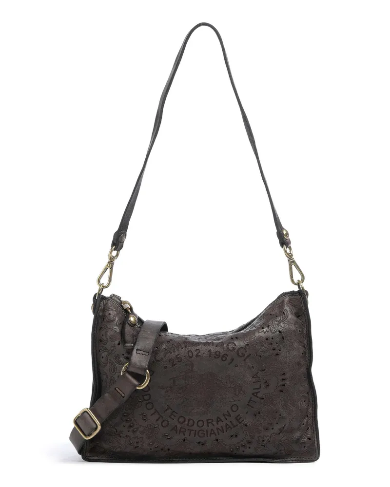Campomaggi Schultertasche in grau Grau