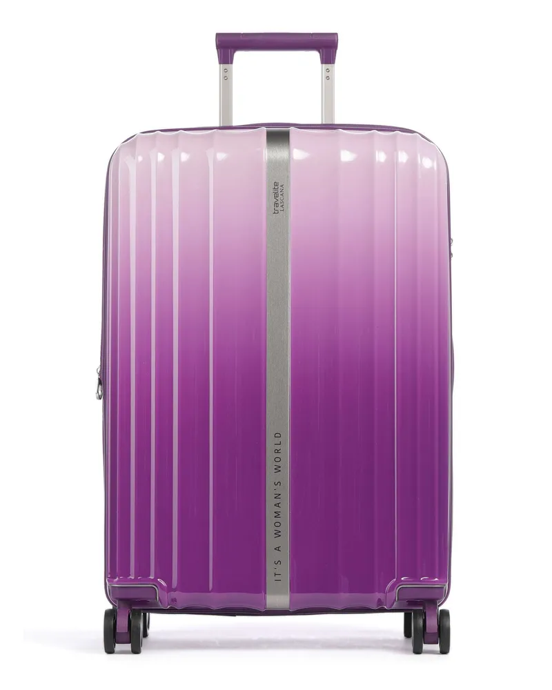 Travelite 4-Rollen Trolley Lascana Edition in violett Violett