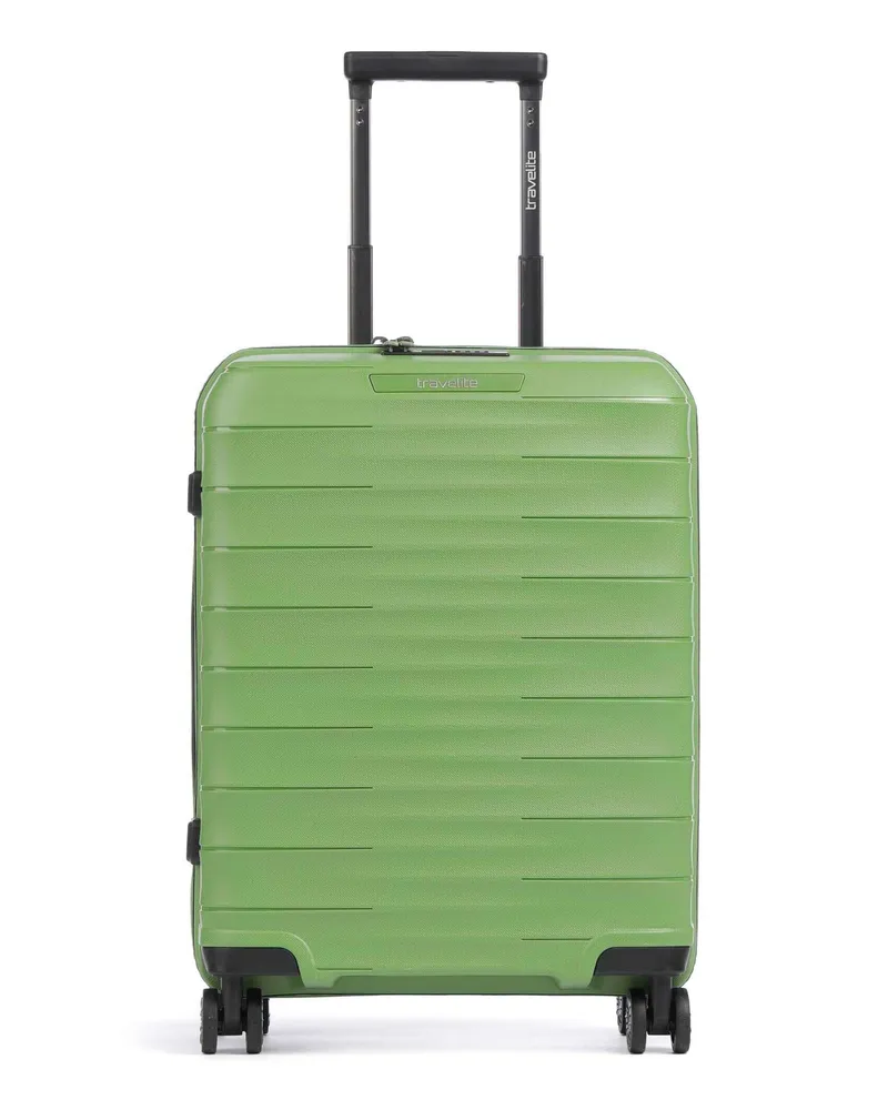 Travelite 4-Rollen Trolley Mooby in grün Grün