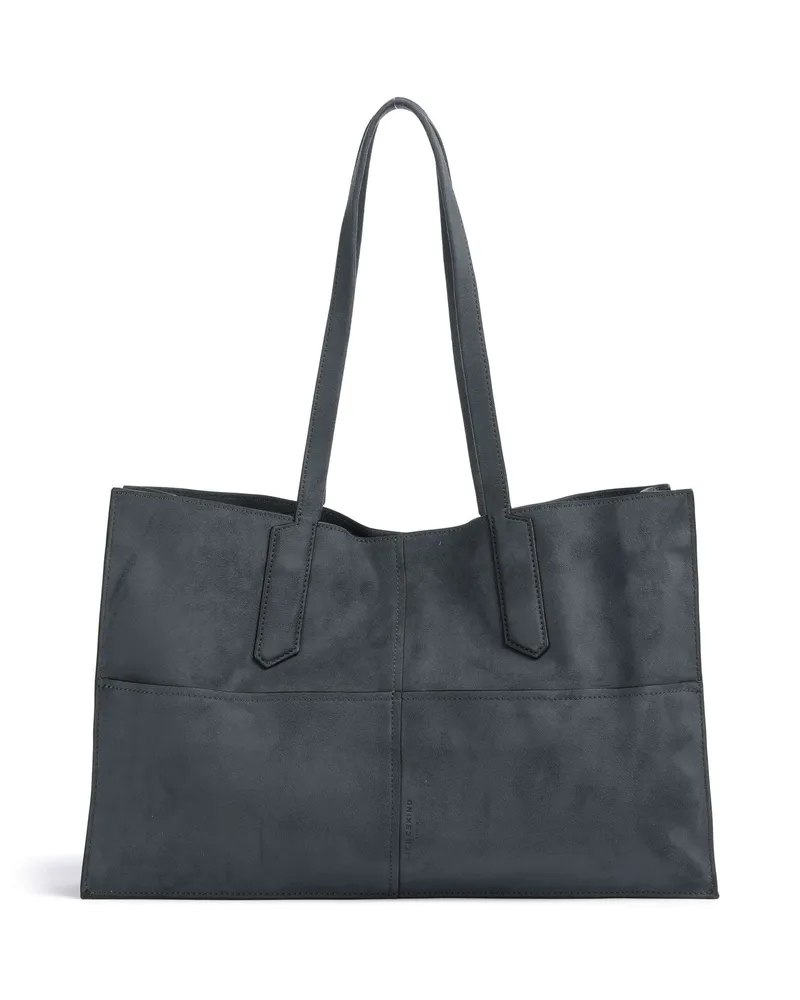 Liebeskind Shopper Amy Vegan Suede L in blau Blau