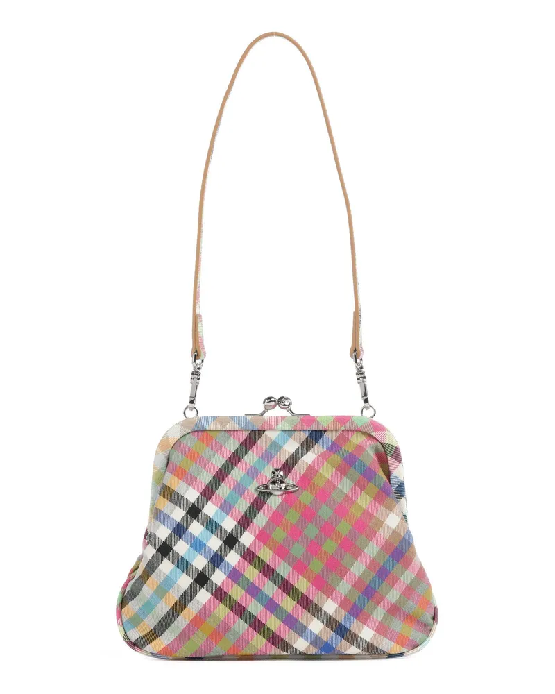 Vivienne Westwood Schultertasche Vivienne Heather Check in mehrfarbig Mehrfarbig