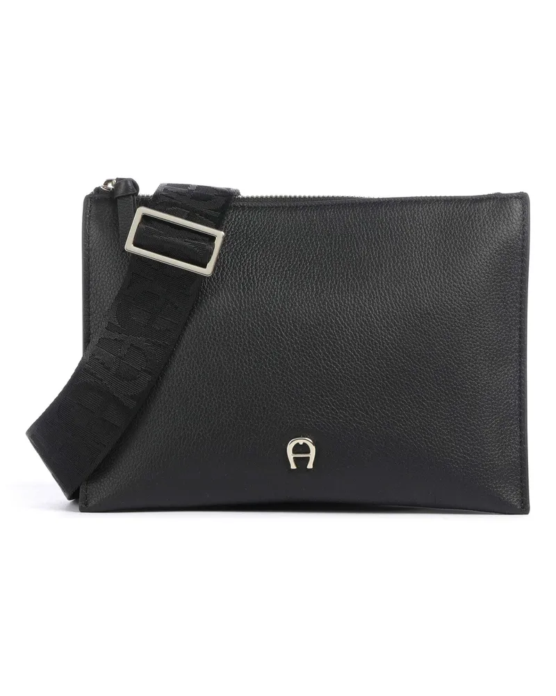 Aigner Umhängetasche Zita in schwarz Schwarz