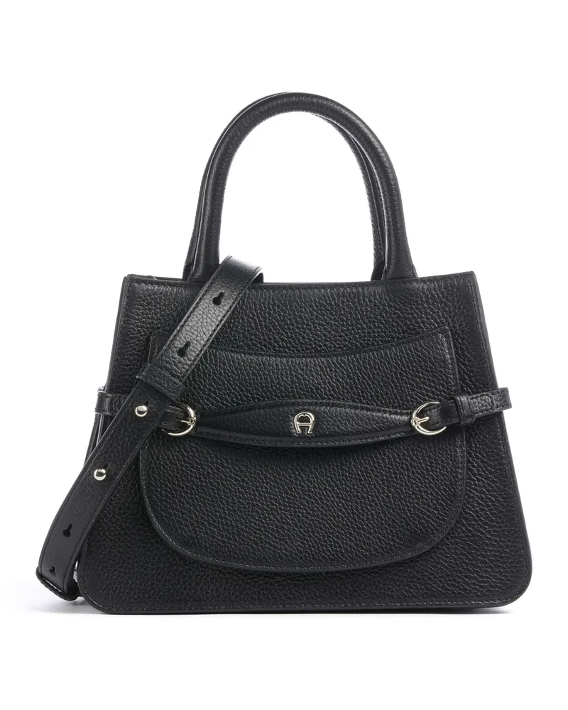 Aigner Handtasche Cavallo M in schwarz Schwarz